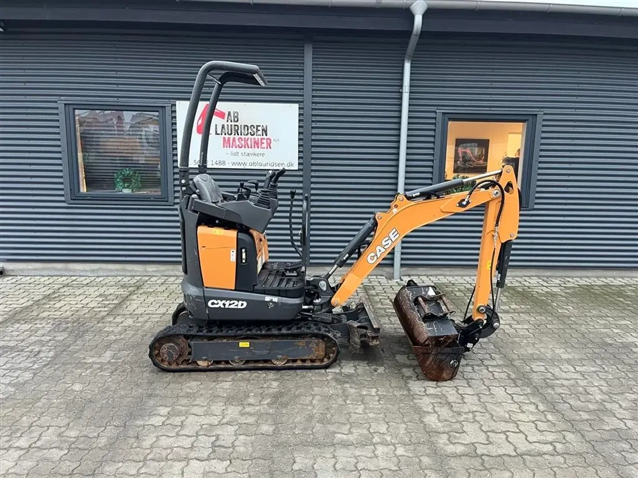 Billede 1 - Case CX12D Compacttilt med halvautomatisk s30/150