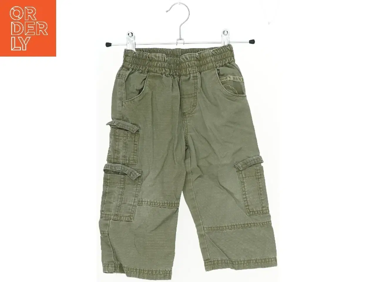 Billede 1 - Grønne cargo bukser til børn (str. 86)