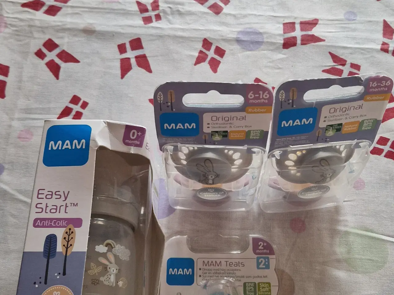 Billede 6 - Sutter og sutteflaske fra MAM sælges