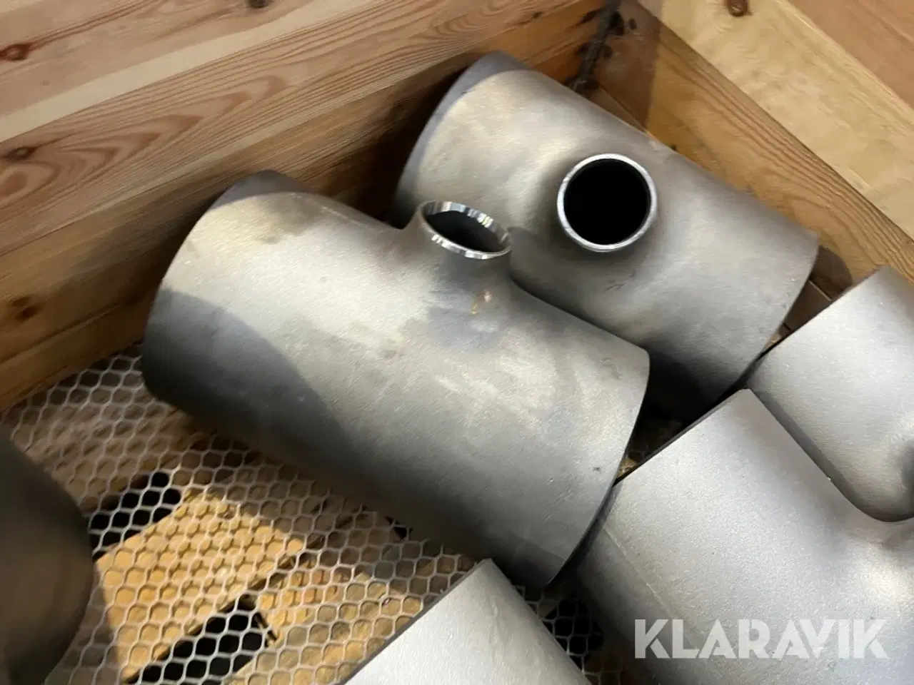 Billede 11 - Svejsetee 219,1x6,3-76,1x2,9mm P235GH - 2 paller