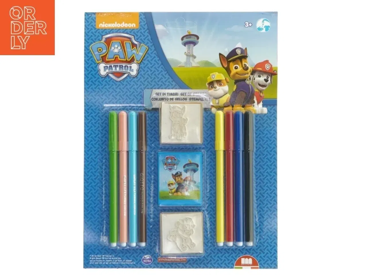 Billede 1 - Paw Patrol stempelsæt fra Multiprint (str. 21x28 cm)