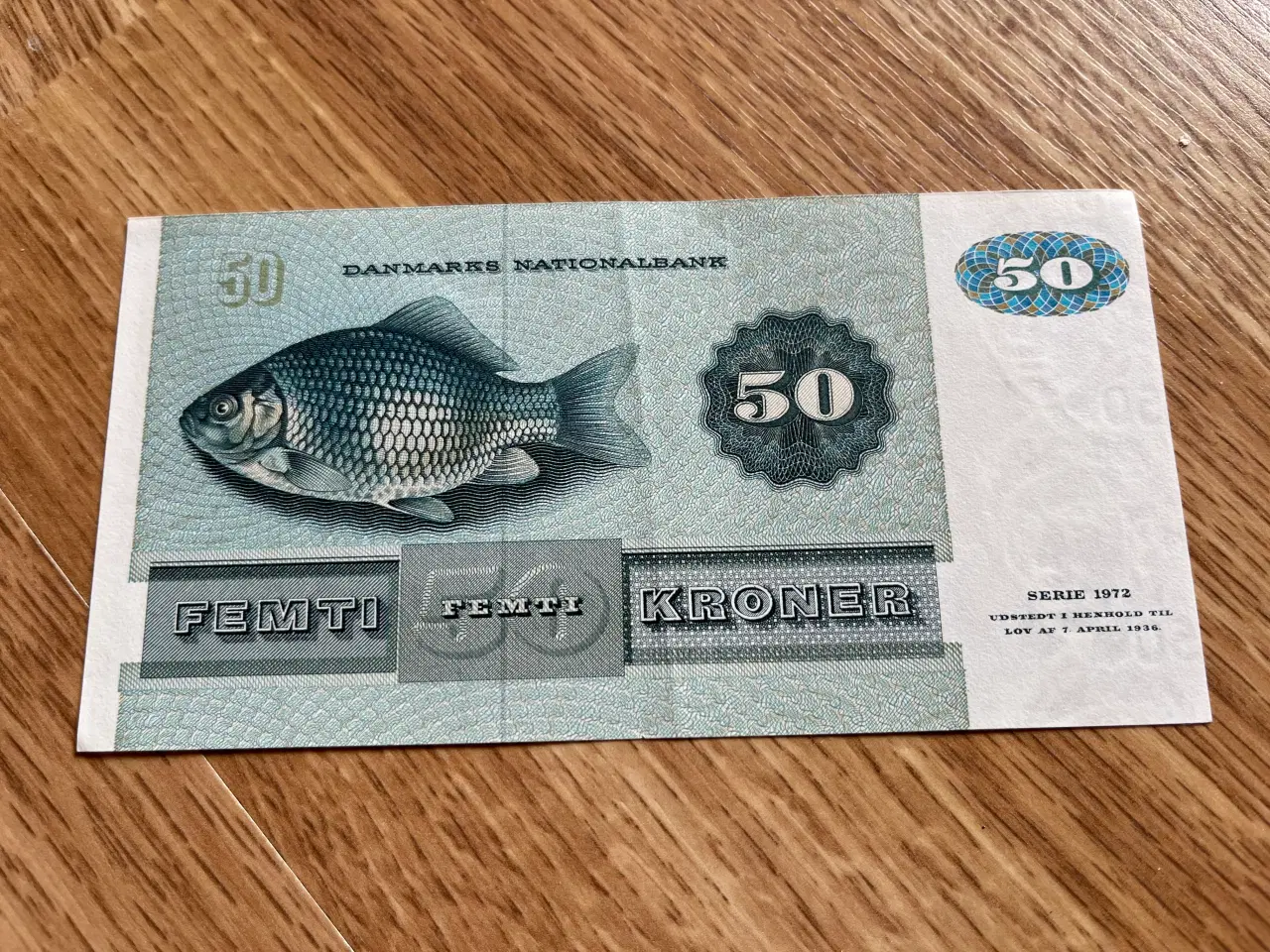 Billede 2 - Bankfrisk 50 kr seddel 