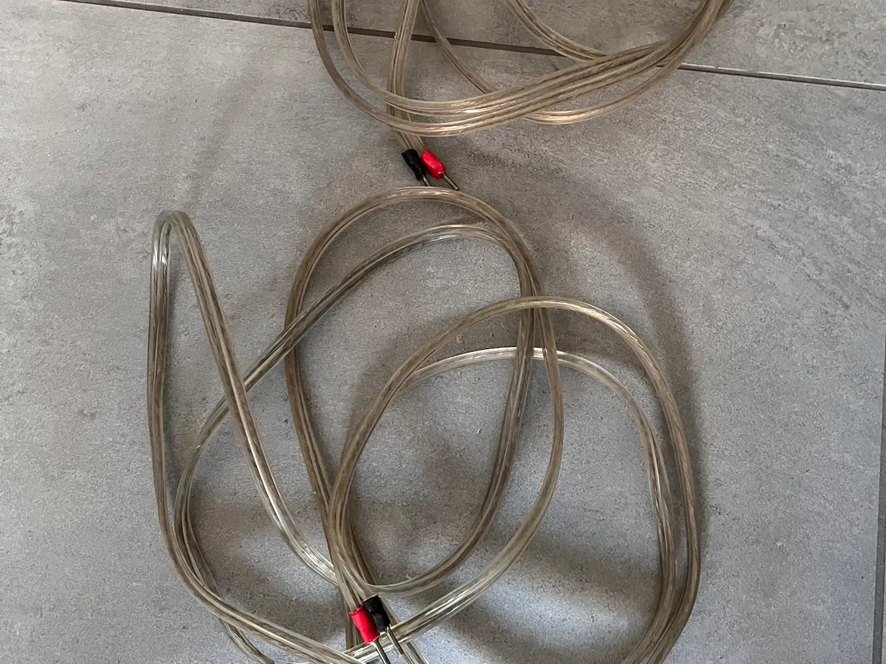 Billede 1 - Højttaler kabler
