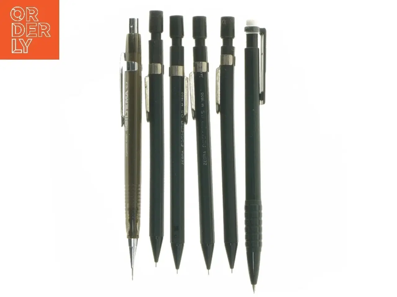 Billede 1 - Sæt med 6 stiftblyanter (str. ca. 14 cm)