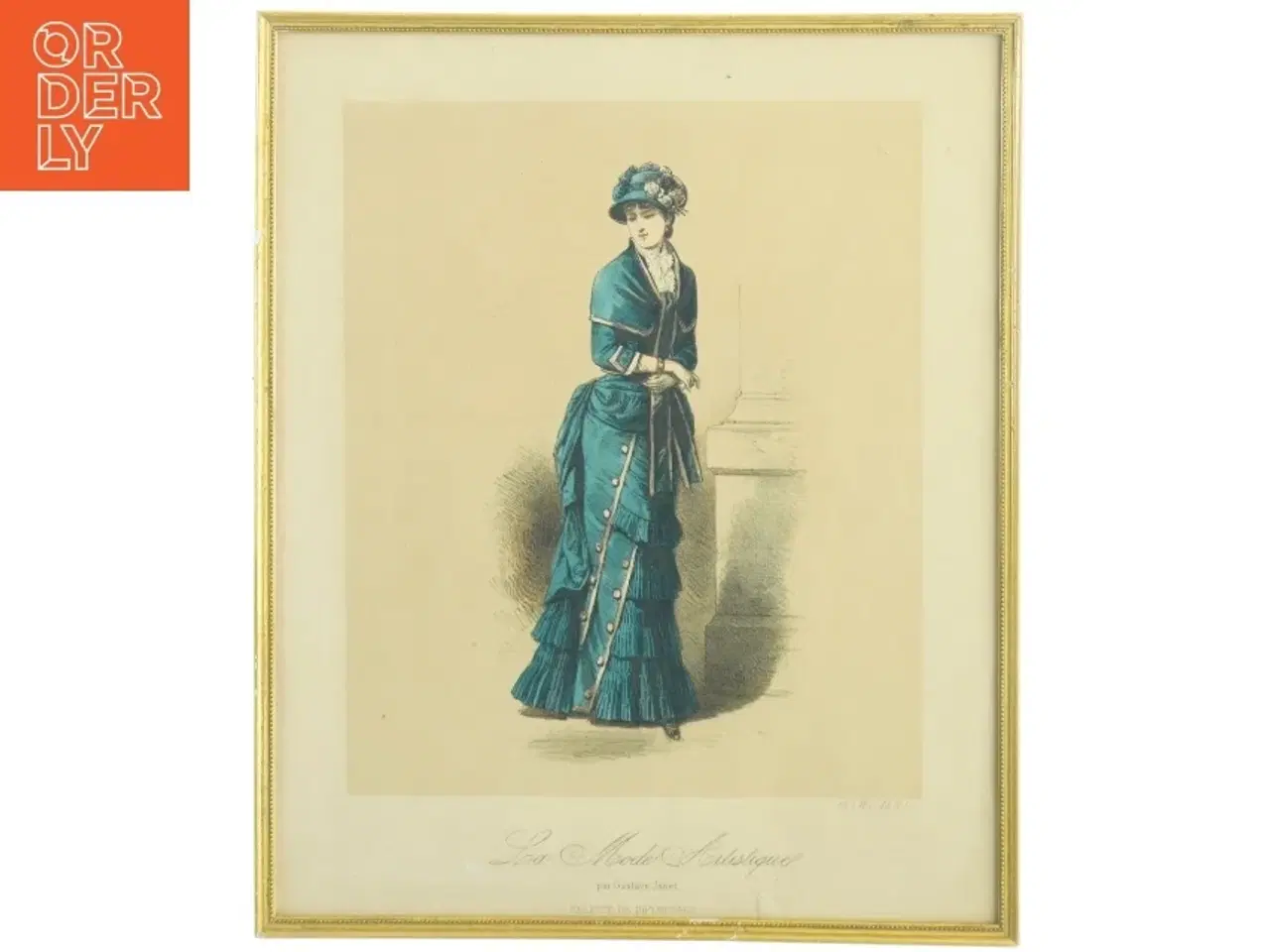 Billede 8 - Vintage modeillustrationer (str. 35 x 28 cm)