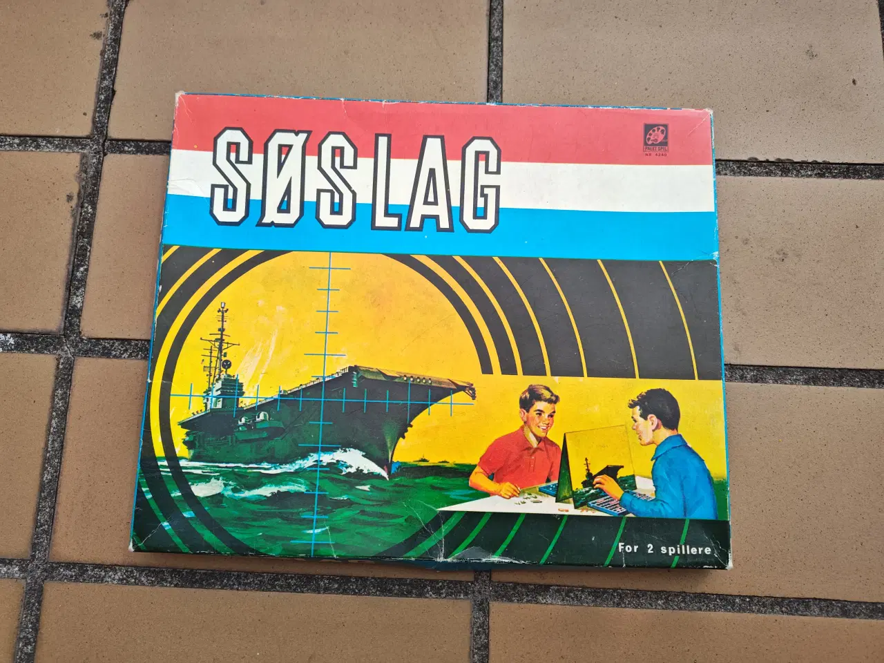 Billede 1 - Søslag Brætspil Stort Set Retro Sænke Slagskib