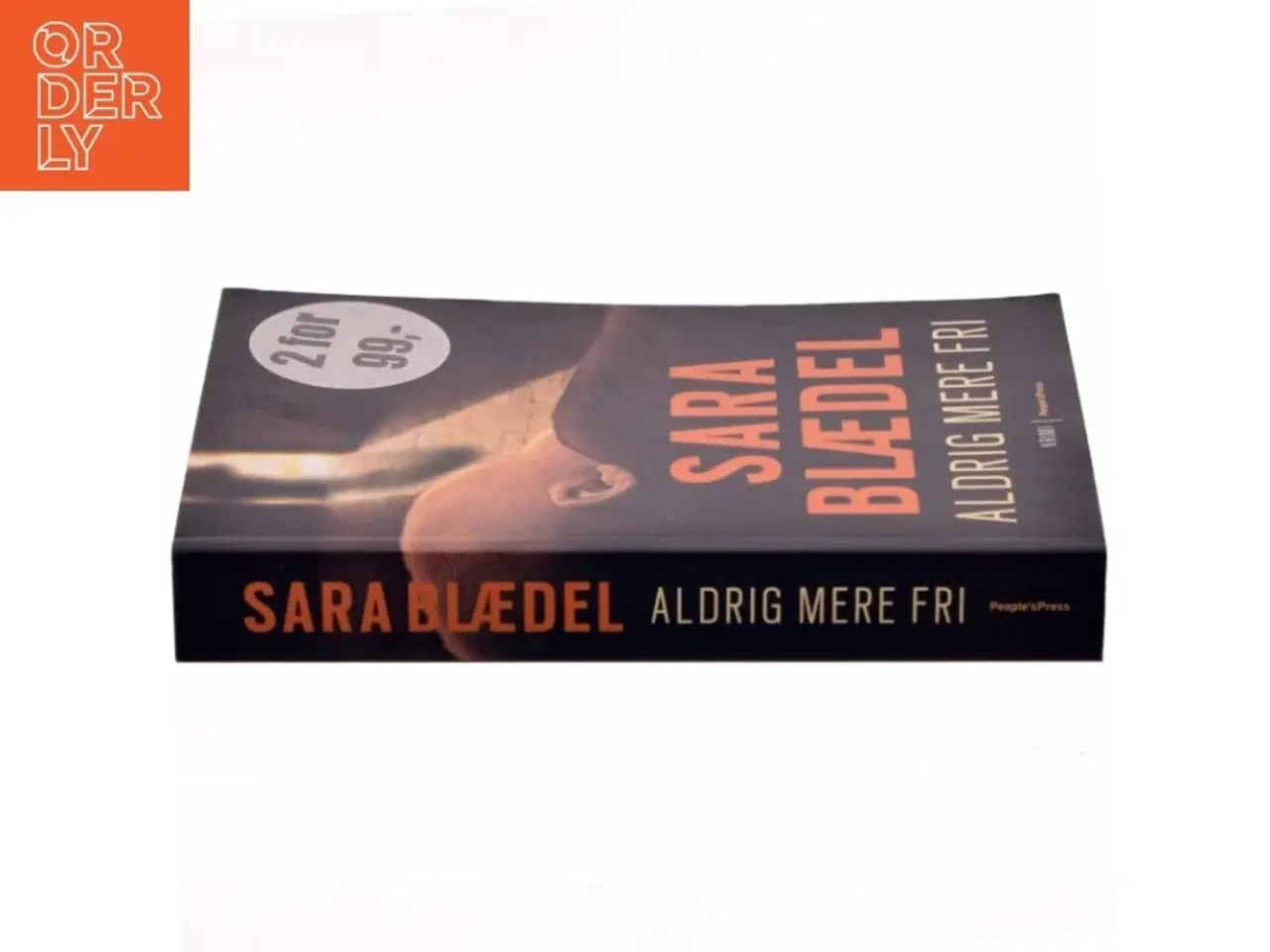 Billede 2 - Aldrig mere fri af Sara Blædel (Bog)