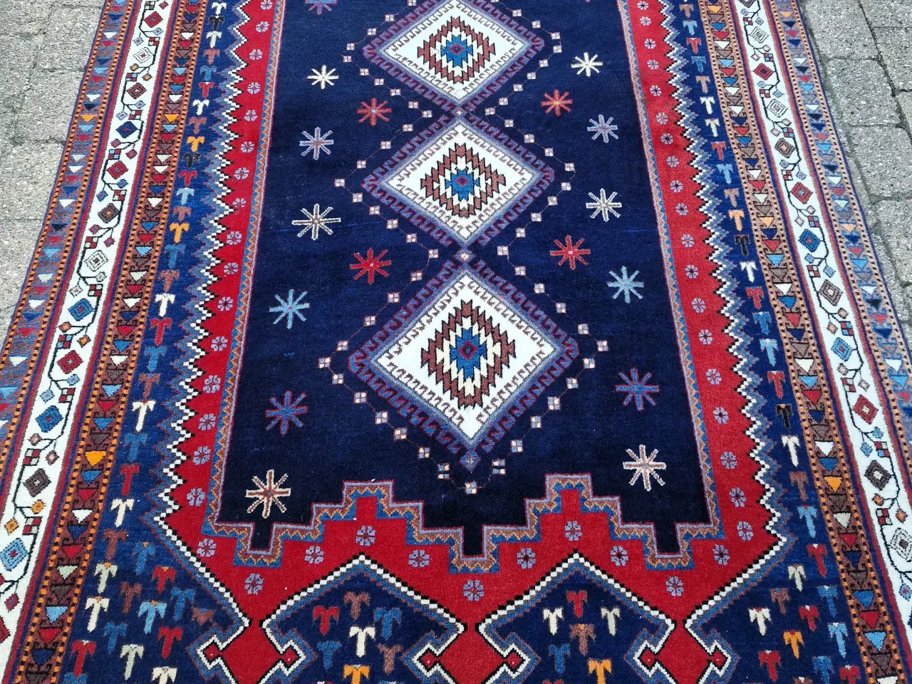 Billede 9 - Vintage afshar nomader tæppe.