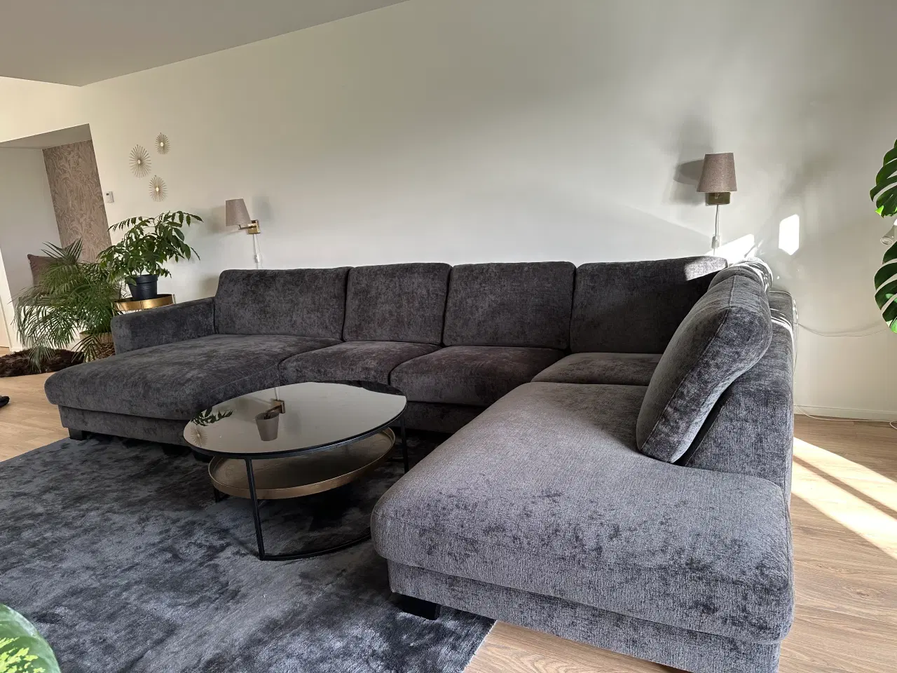 Billede 2 - Sofa med chaiselong og open-end