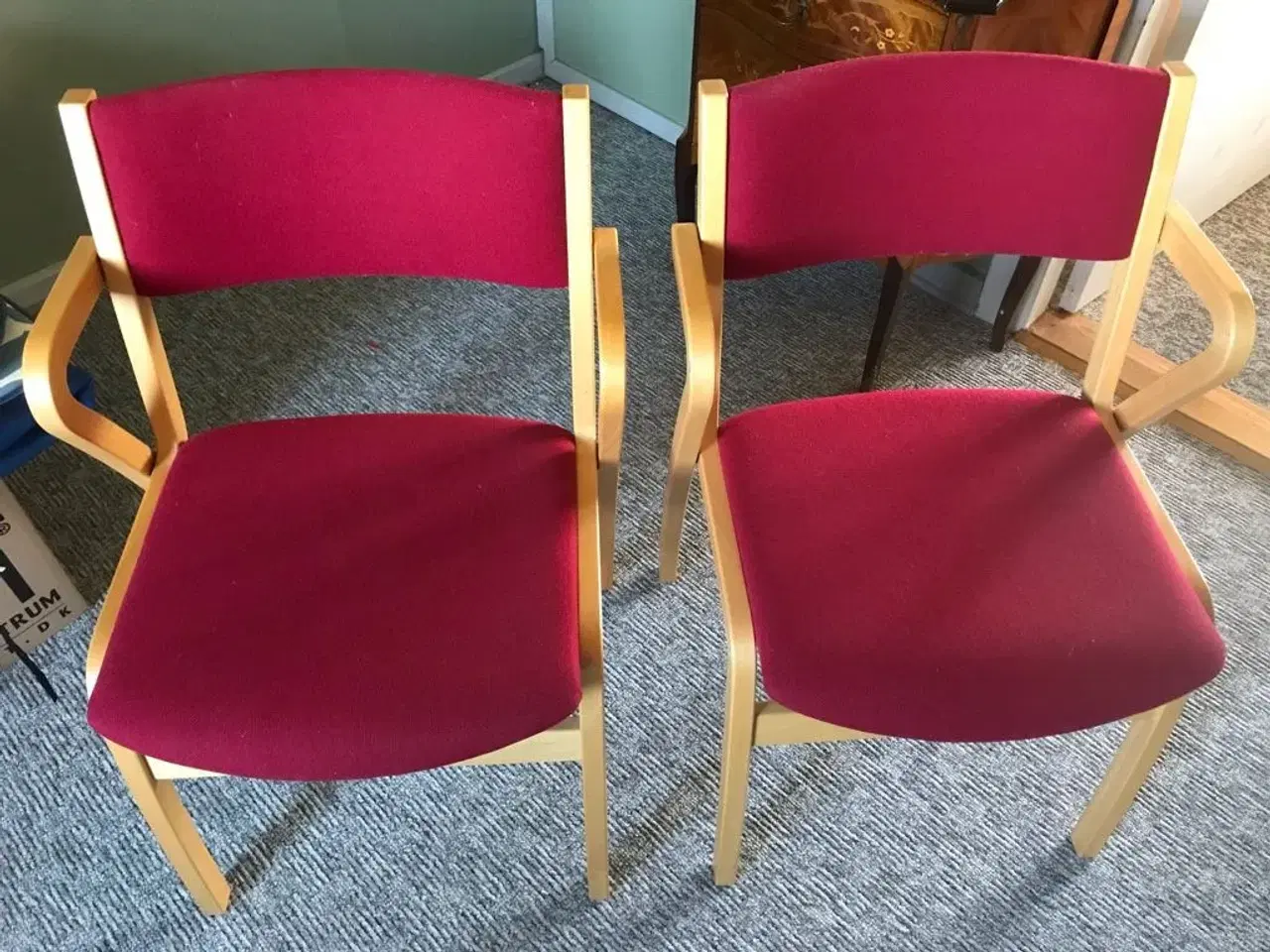 Billede 2 - 4 stk  spisebordstole