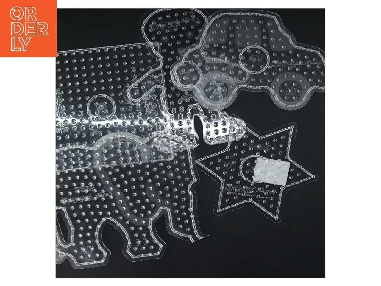 Billede 3 - Perleplader former fra Hama (str. 19 cm)