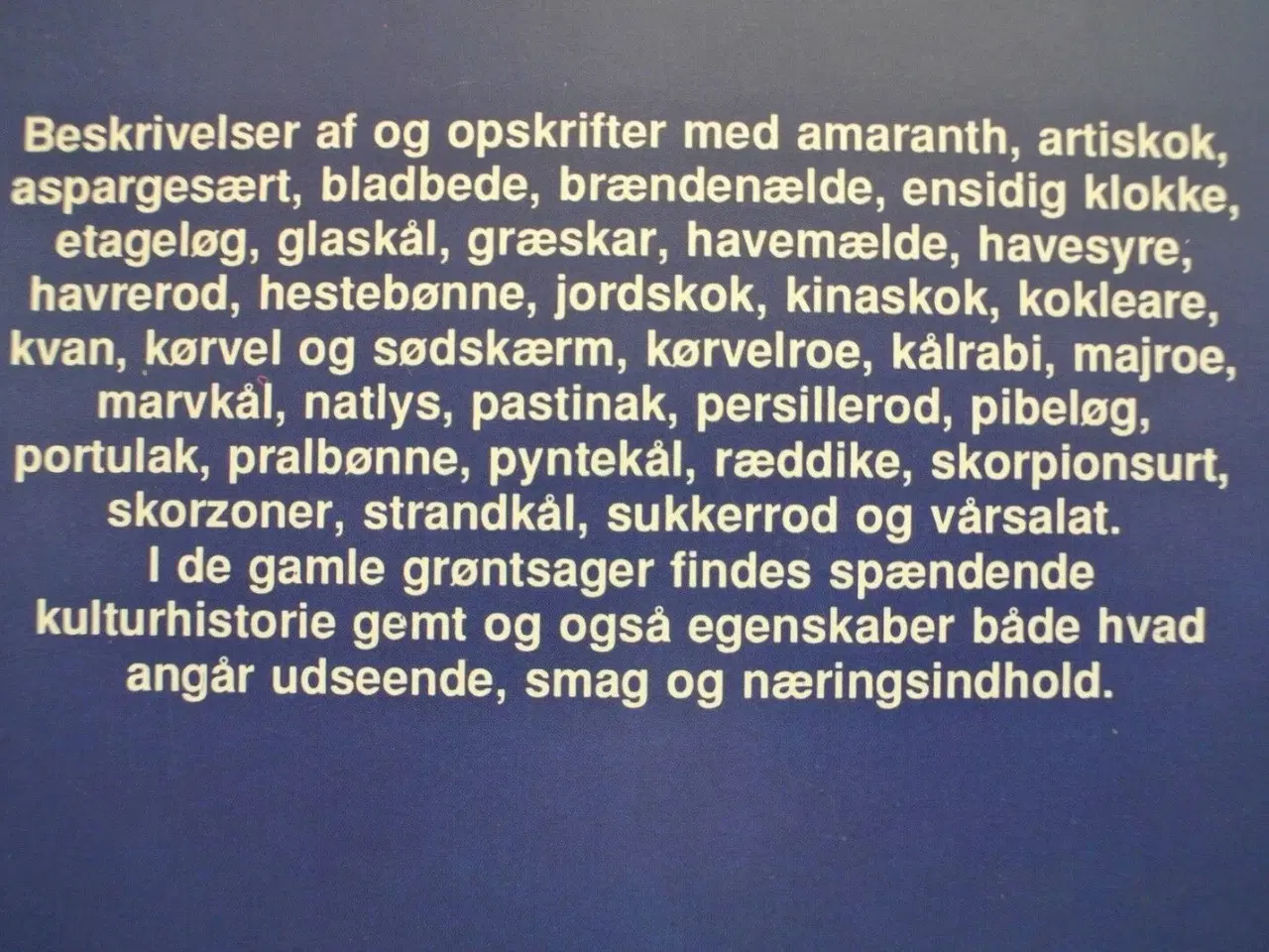 Billede 3 - de glemte køkkenurter. præsentation af 34 gamle gr