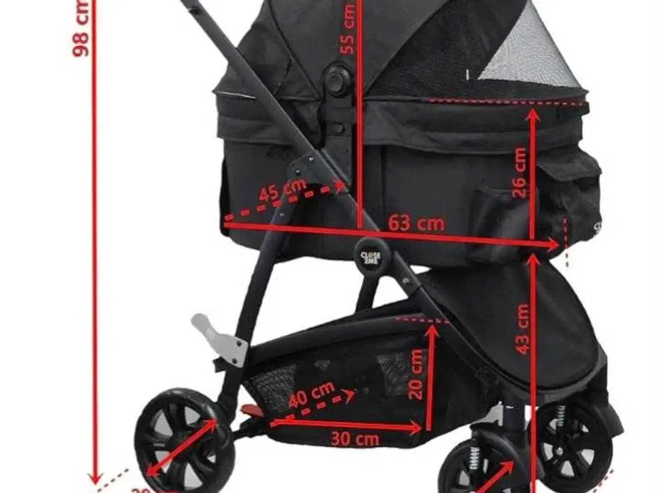 Billede 1 - Hundeklapvogn/evt levering