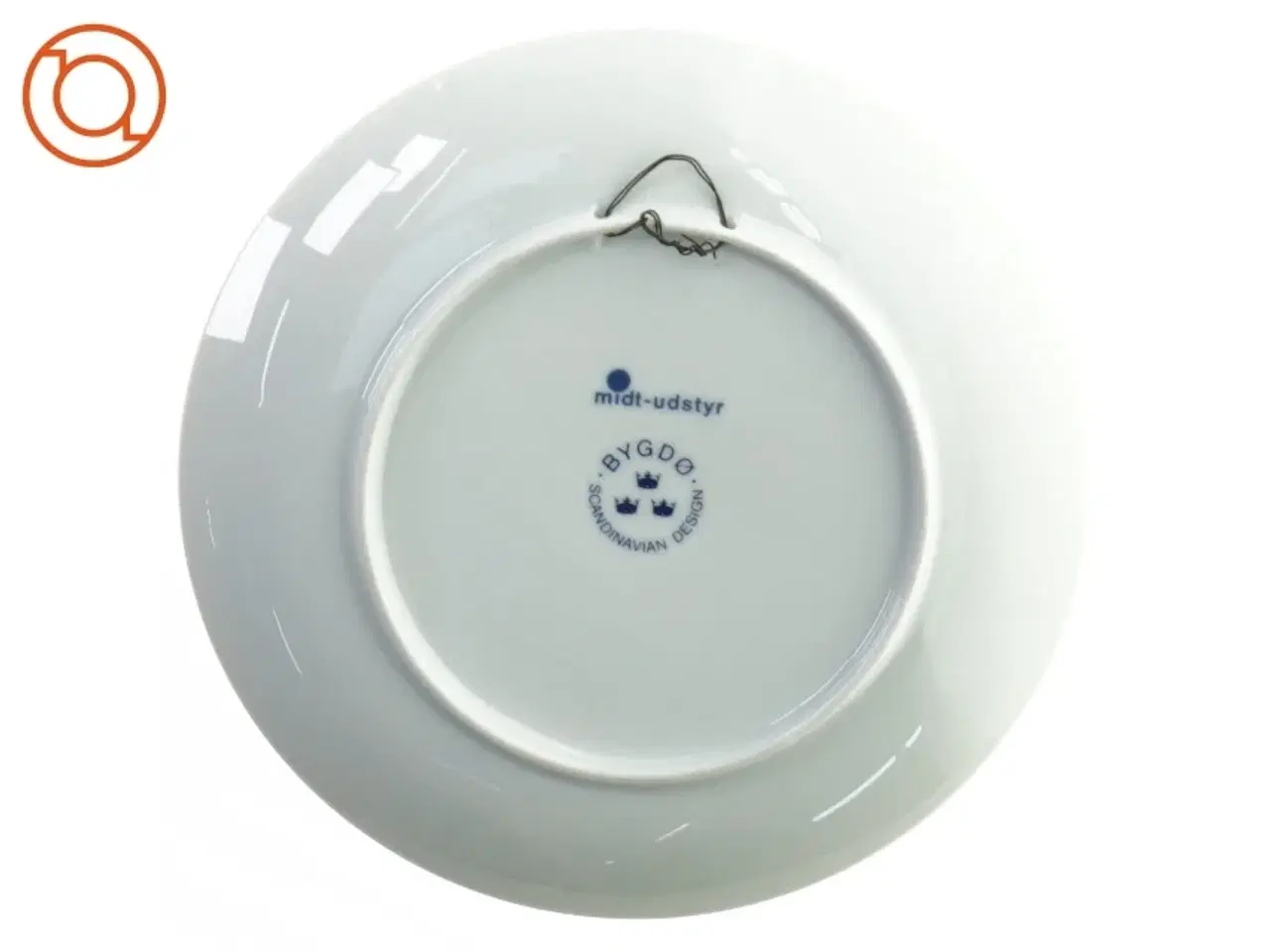 Billede 2 - Platte Hørsholm fra Bygdø (str. 20 cm)