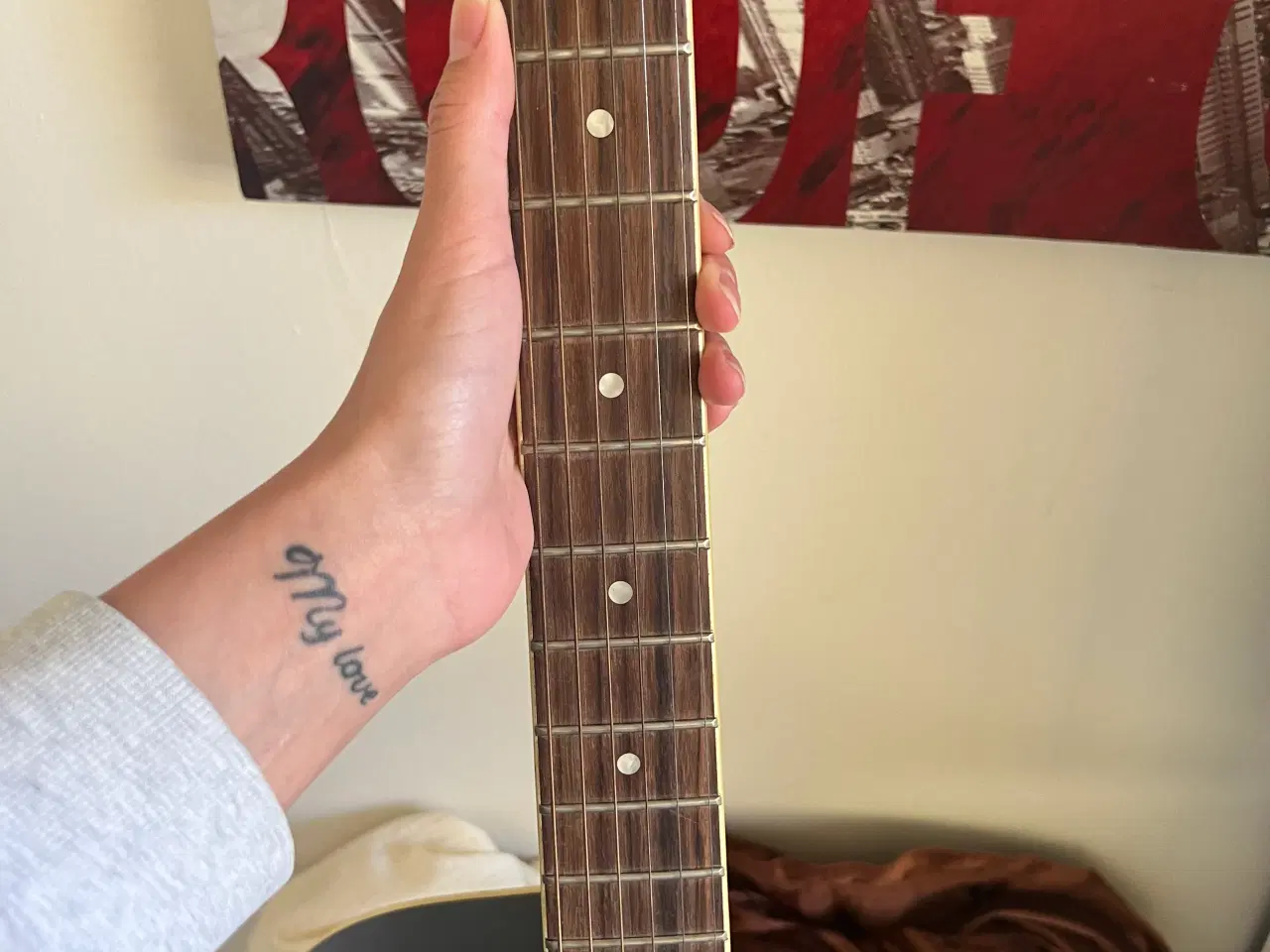 Billede 4 - Guitar Everdeen DG-20 CE BK – elektroakustisk