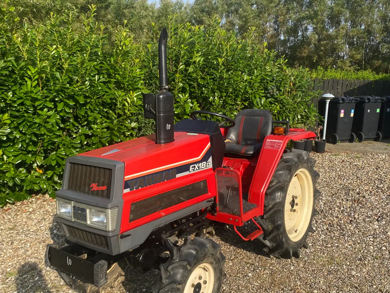 Billede 1 - Velkørende minitraktor - Yanmar FX18d