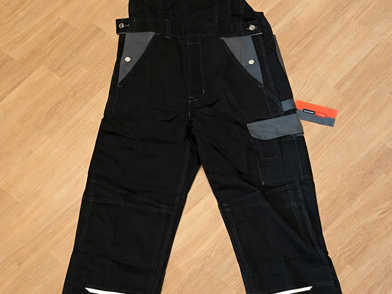 Billede 3 - Fristads Icon Overalls (Sort/Grå) – Slidstærkt arb