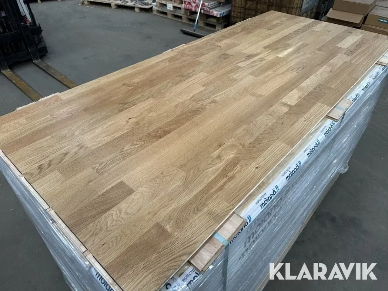Billede 2 - Moland Parket Loc+ Eg UV-matlak 14mm  - 60 m2