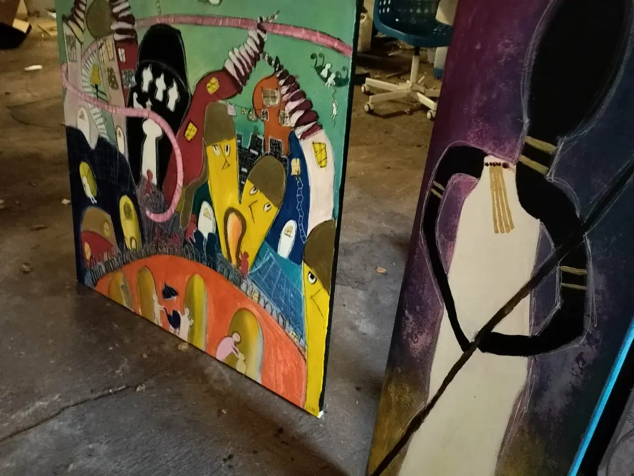 Billede 3 - Forskellige billeder med ukendte kunstnere