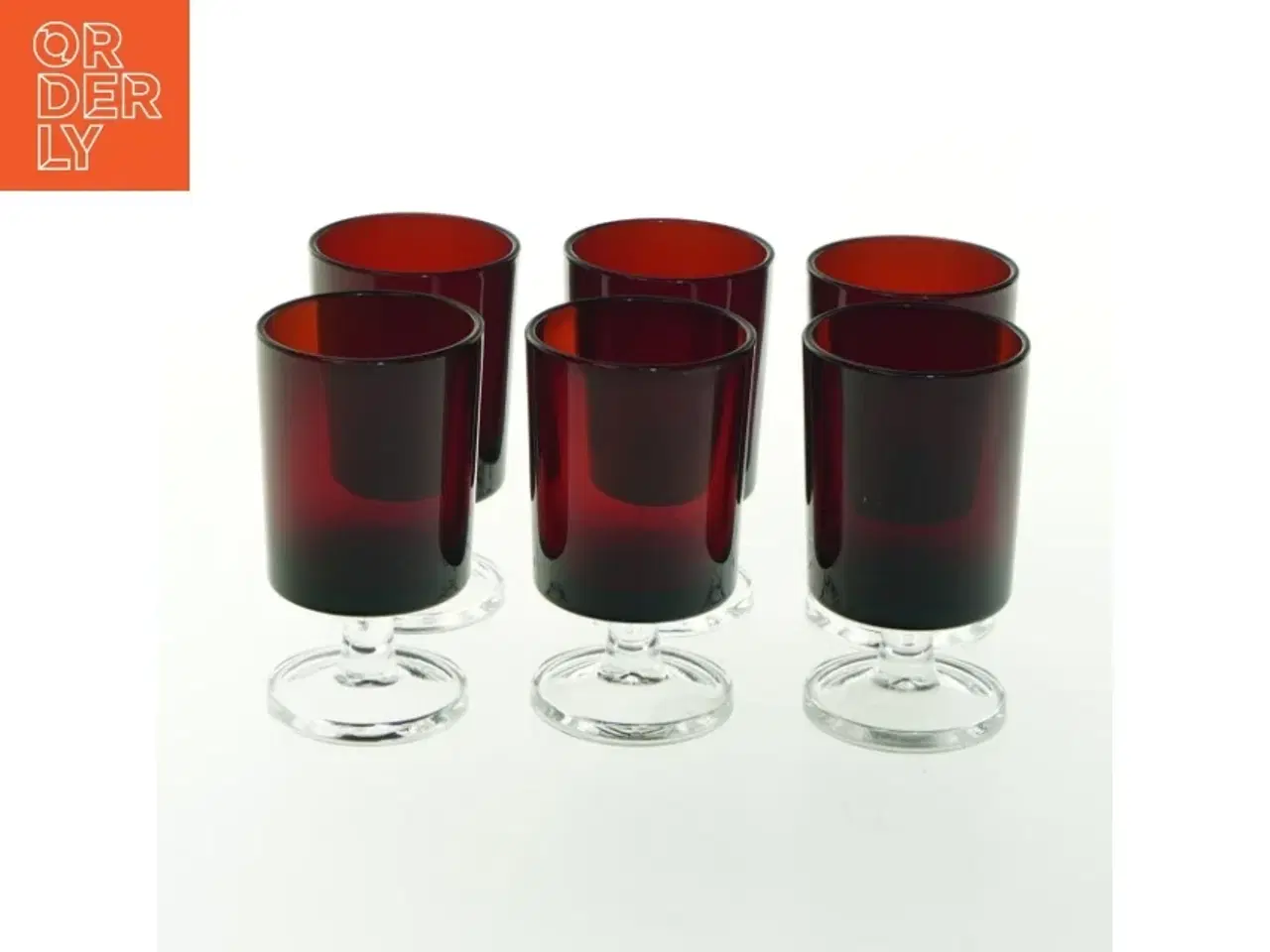 Billede 3 - Rødvinsglas (str. H 7 cm ø 4 cm)