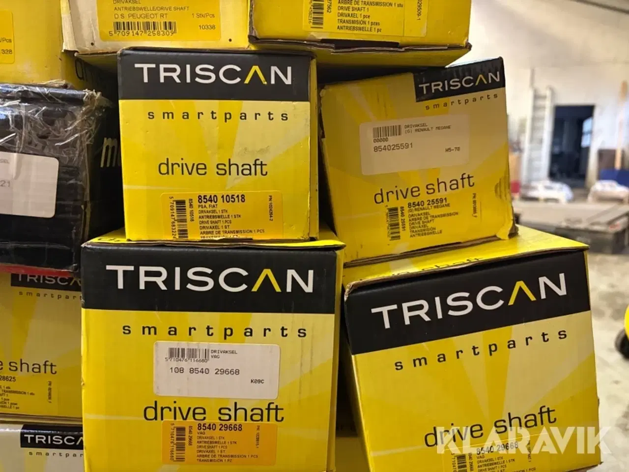 Billede 11 - Assoteret trækaksler Triscan - cirka 50 styks