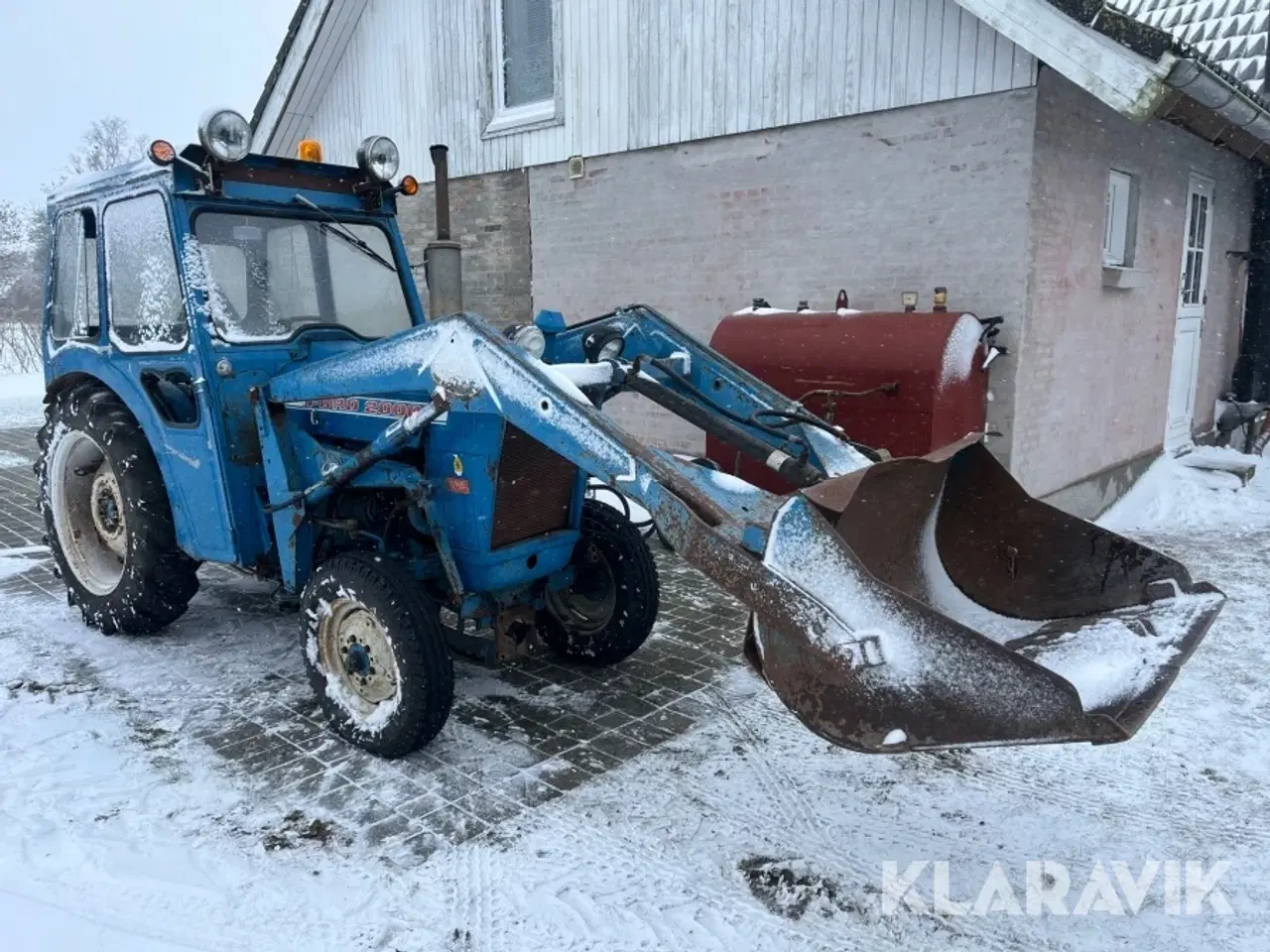 Billede 2 - Veterantraktor Ford 2000 Y med frontlæsser