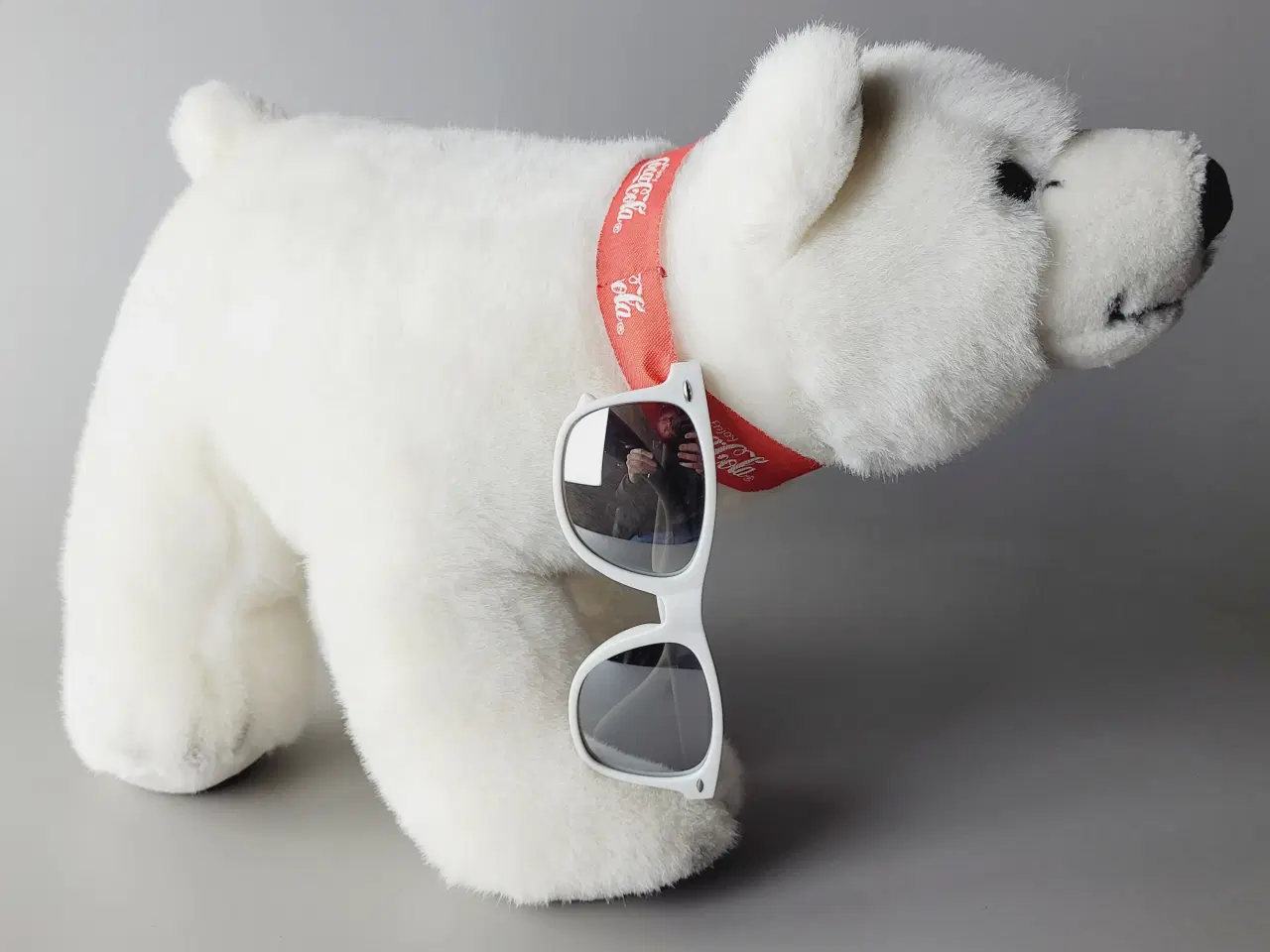 Billede 1 - ⭐️· Coca-Cola Isbjørn Plysdyr m. Solbriller 