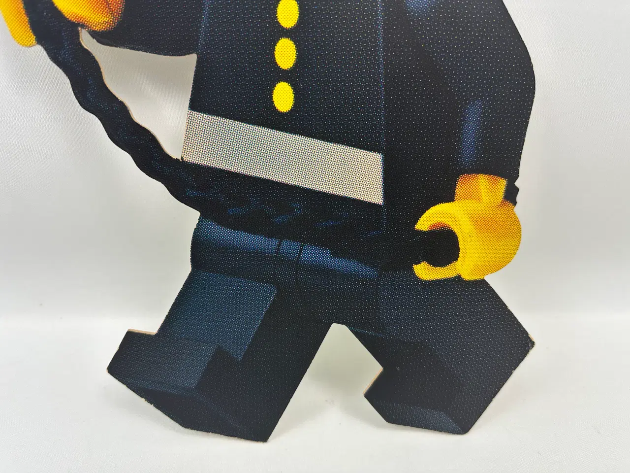 Billede 3 - Vintage LEGO papskilt / reklameskilt m. brandmand