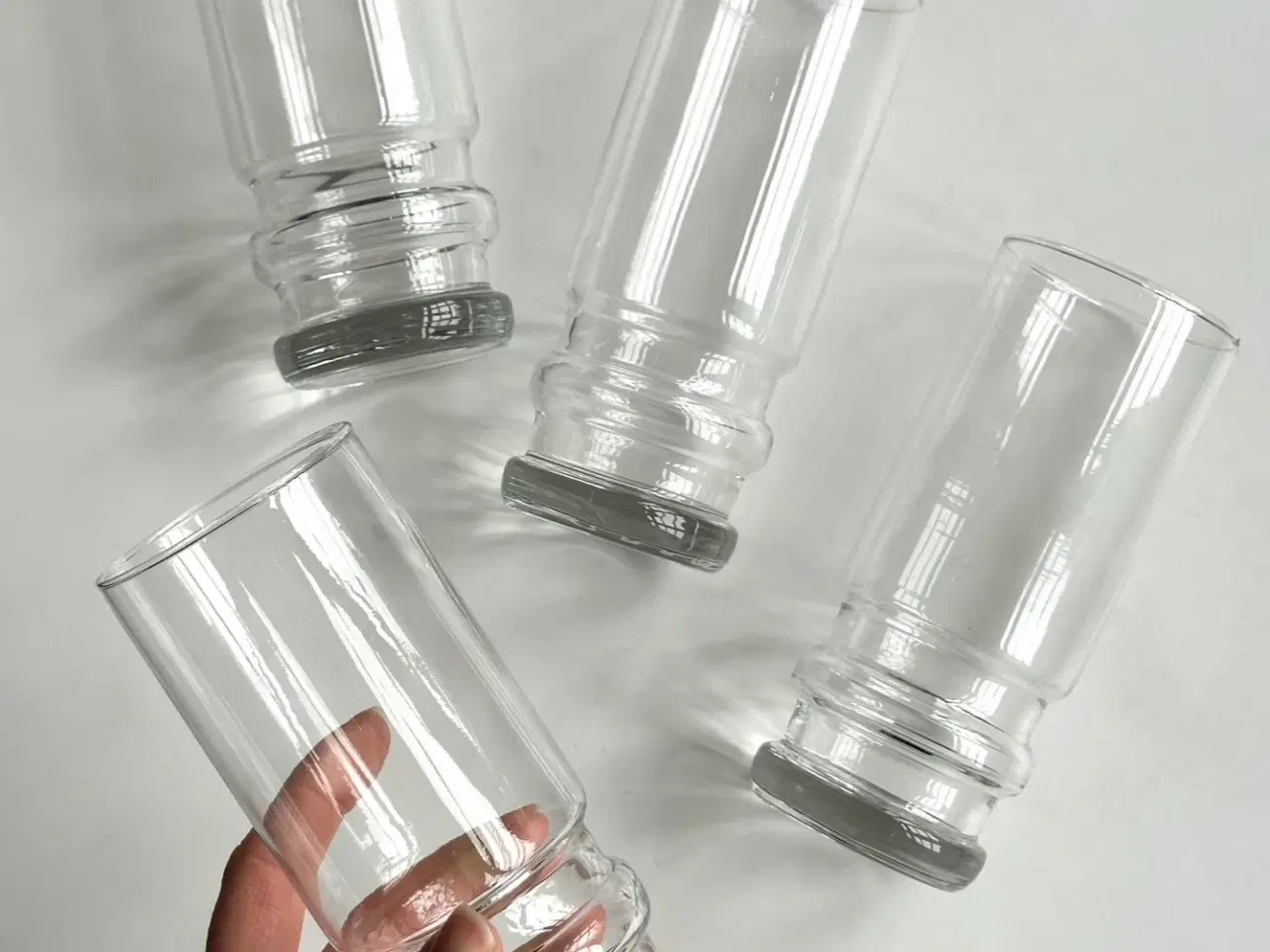 Billede 5 - Highball glas m riller, 4 stk samlet