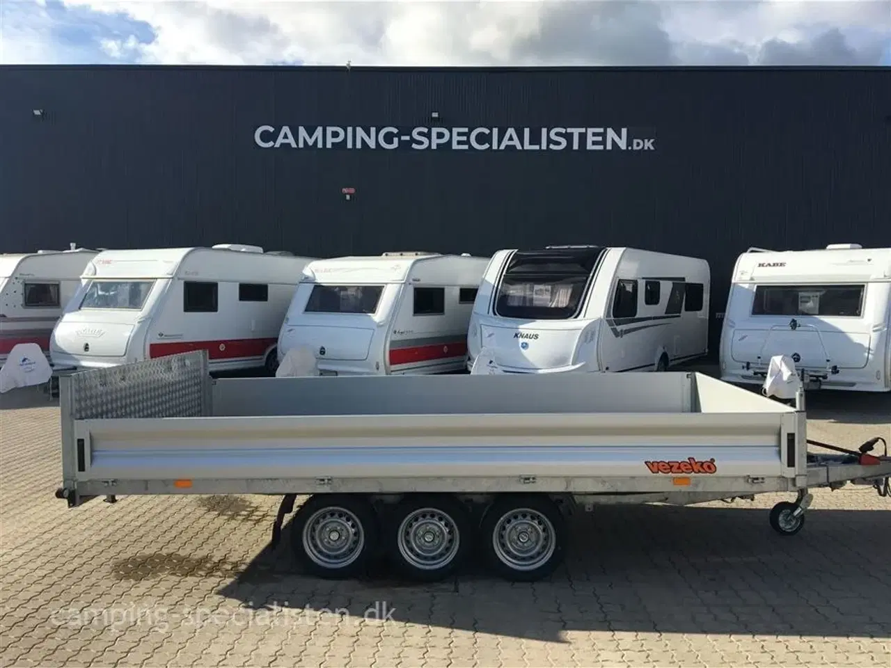 Billede 1 - 2024 - Selandia Djumbo 430 Alu    Ny Maiskintrailer og Auto trailer 3500 kg   helt ny model 2024 hos Camping-Specialisten.dk i Aarhus og Silkeborg