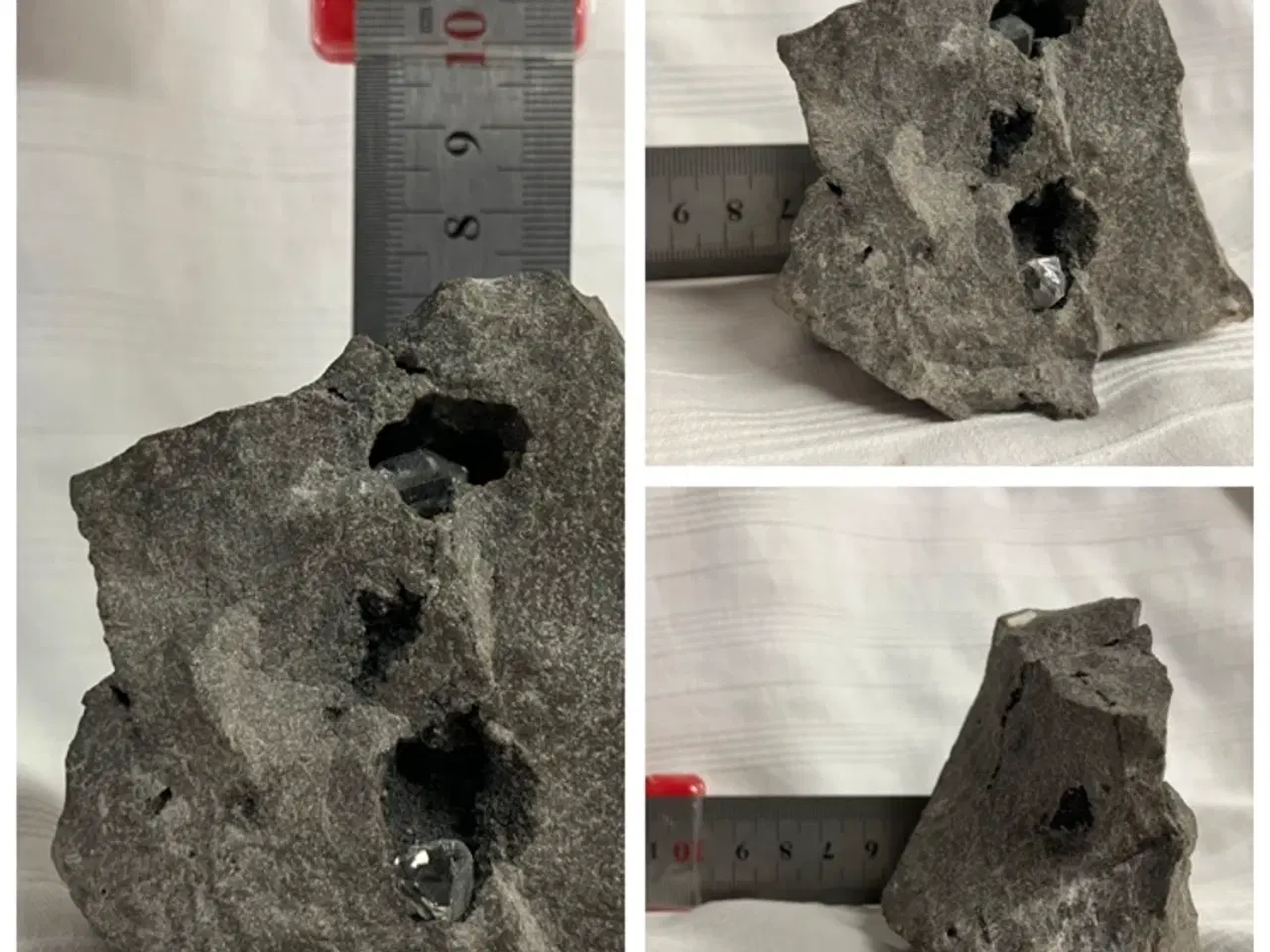 Billede 8 - 2 Herkimer diamant krystaller i grotte 