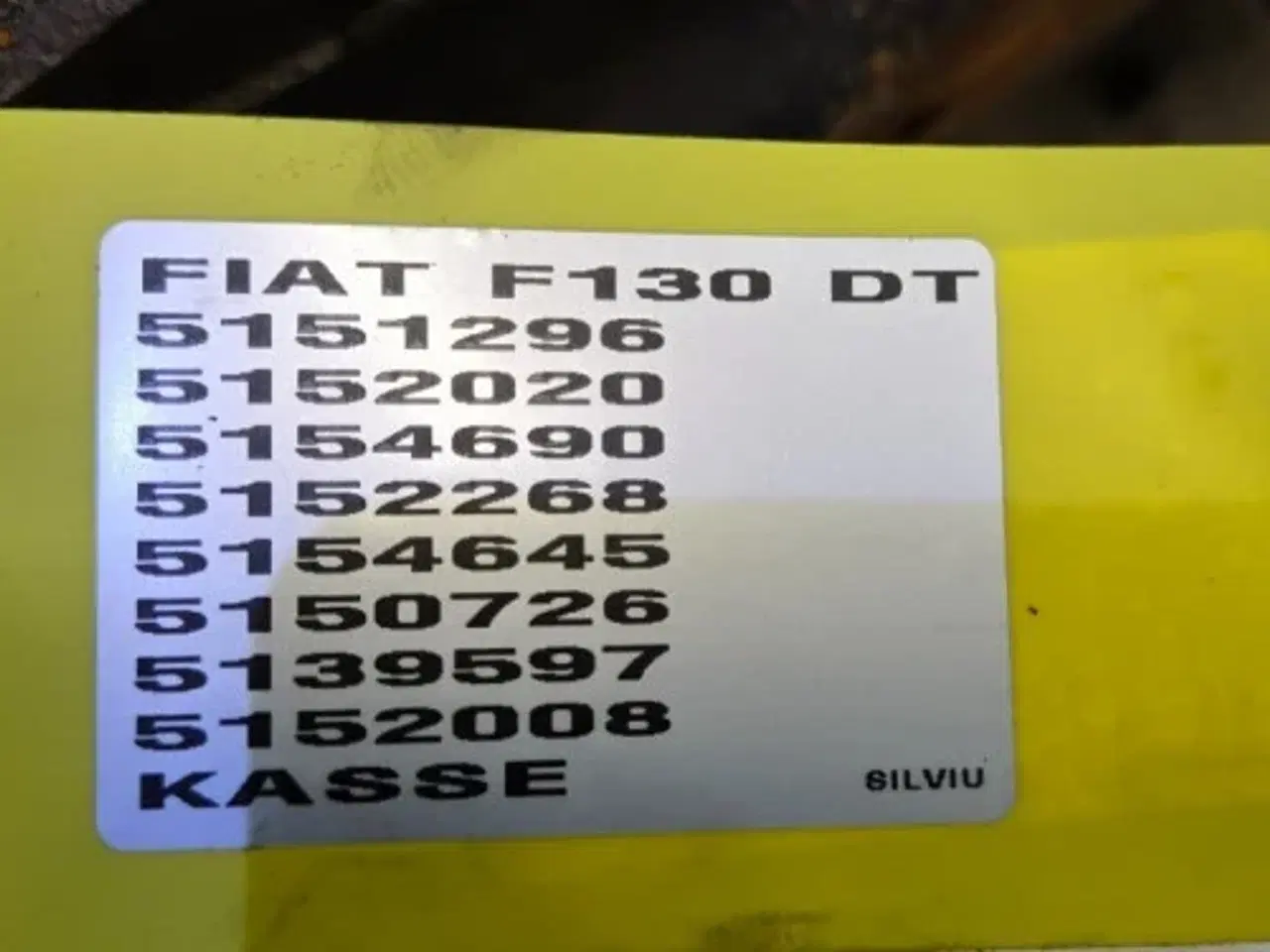 Billede 11 - Fiat F130DT Bagtøj 5151296