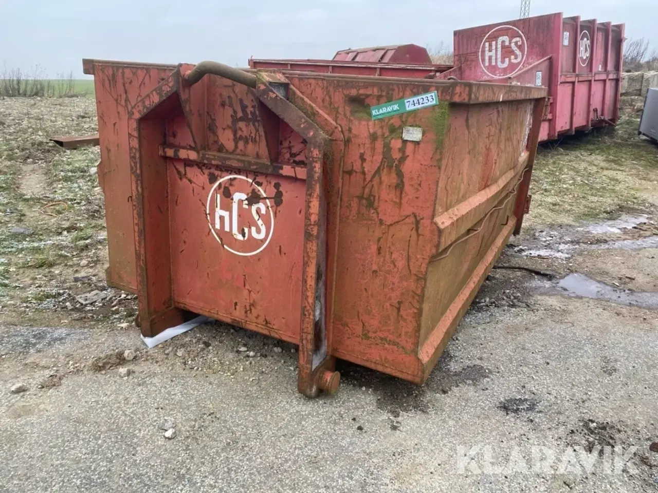 Billede 1 - Container med kroghejs FA. Storm 8kubik