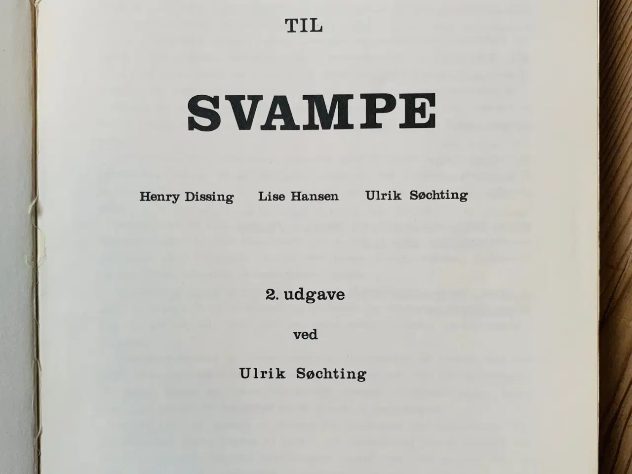 Billede 2 - Introduktion til svampe (2. oplag 1988)