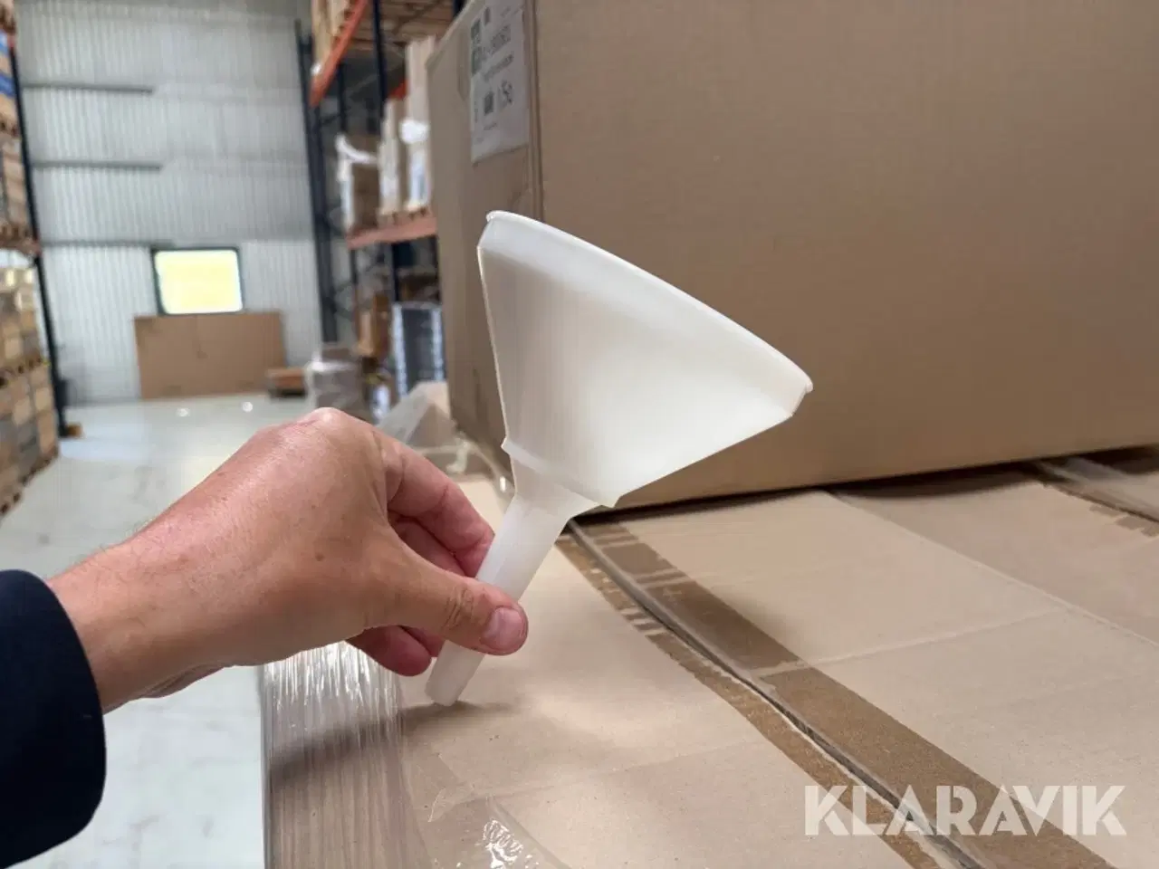 Billede 1 - Parti med plastik tragte Ø15 cm - 1639 styk