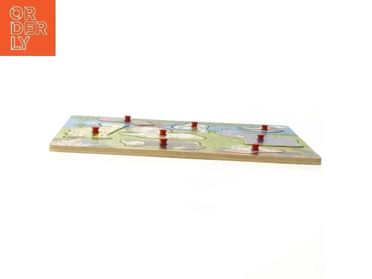 Billede 3 - Træpuslespil med dyremotiver (str. 30 x 22 cm)