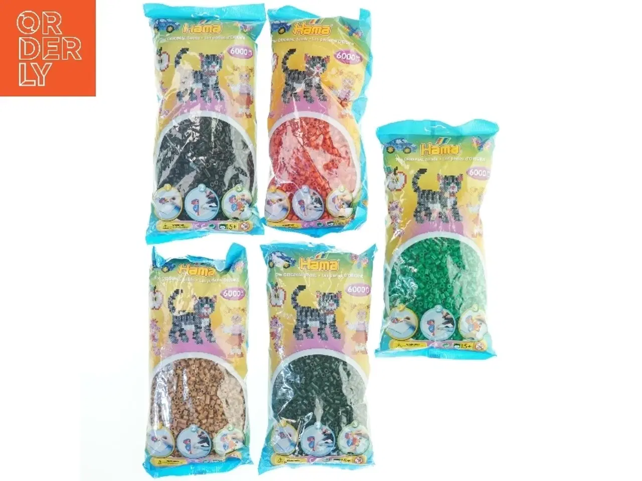 Billede 1 - Hama perler 6000 stk fra Hama