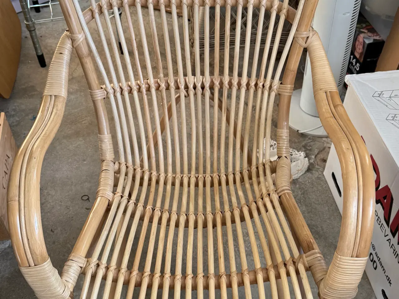Billede 1 - Fletstol i rattan – Odense