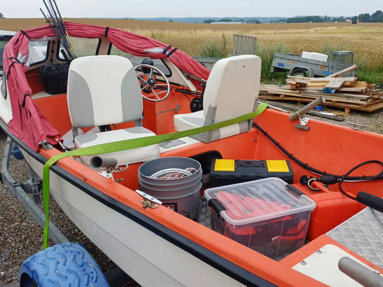 Billede 5 - Båd askelade 40hp 