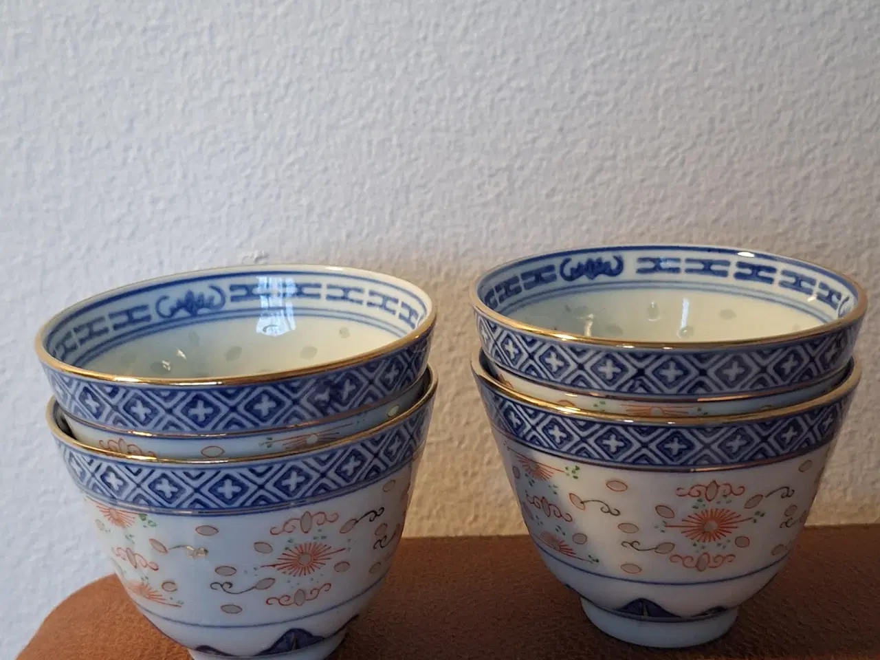 Billede 1 - Små kinesiske porcelæns skåle 