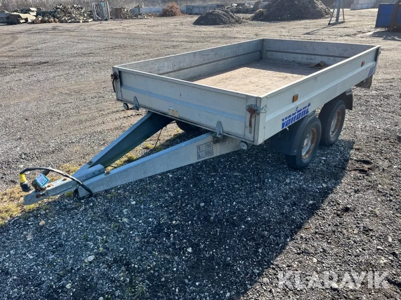 Billede 1 - Boogietrailer Variant - 750kg