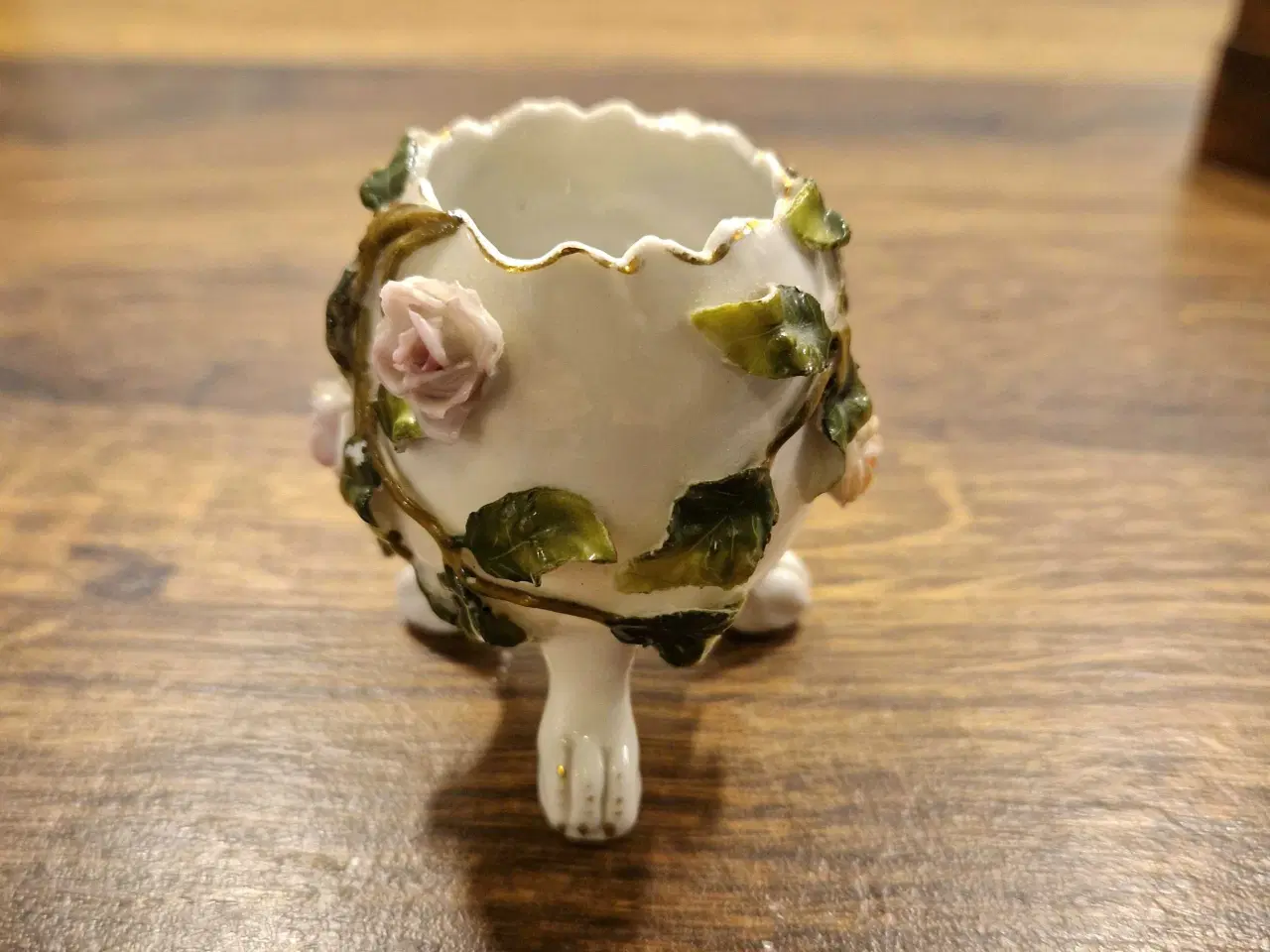 Billede 1 - Antik lille tysk vase fra ca år 1900