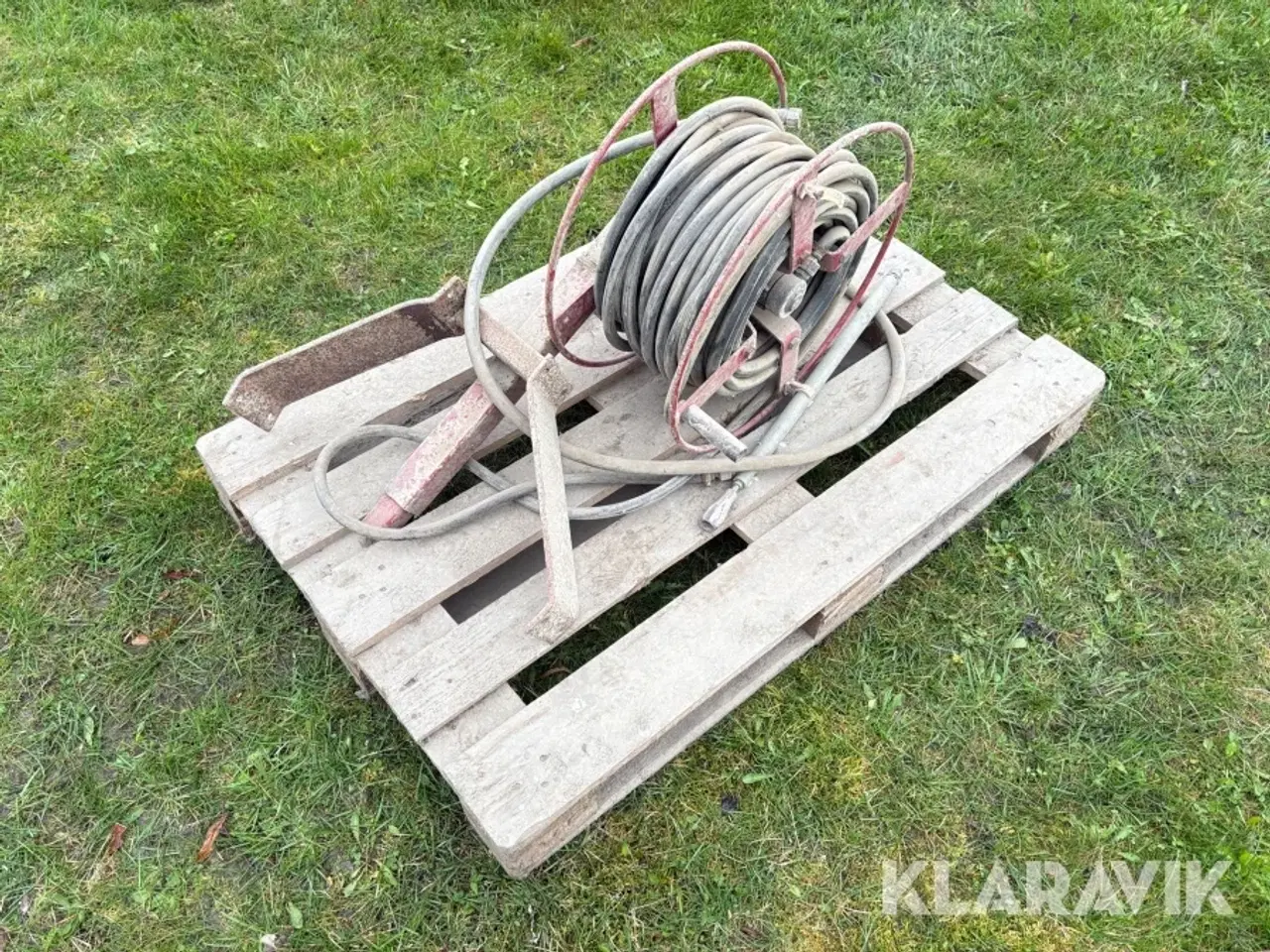 Billede 1 - Højtryksslange på tromle til landbrug/industri.