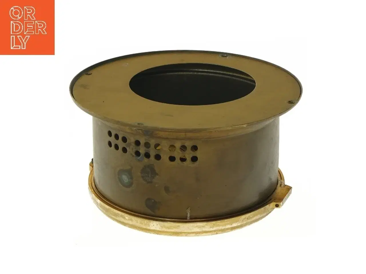 Billede 3 - Skibsur i messing Quartz (str. Ø 15,5x9,5 cm)