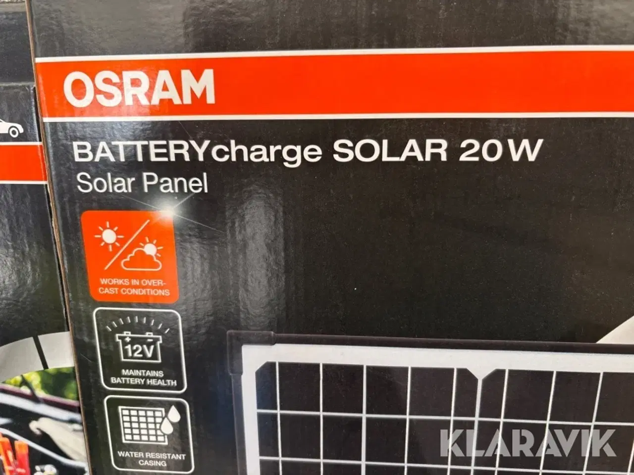 Billede 9 - Led pære og solpaneler Osram