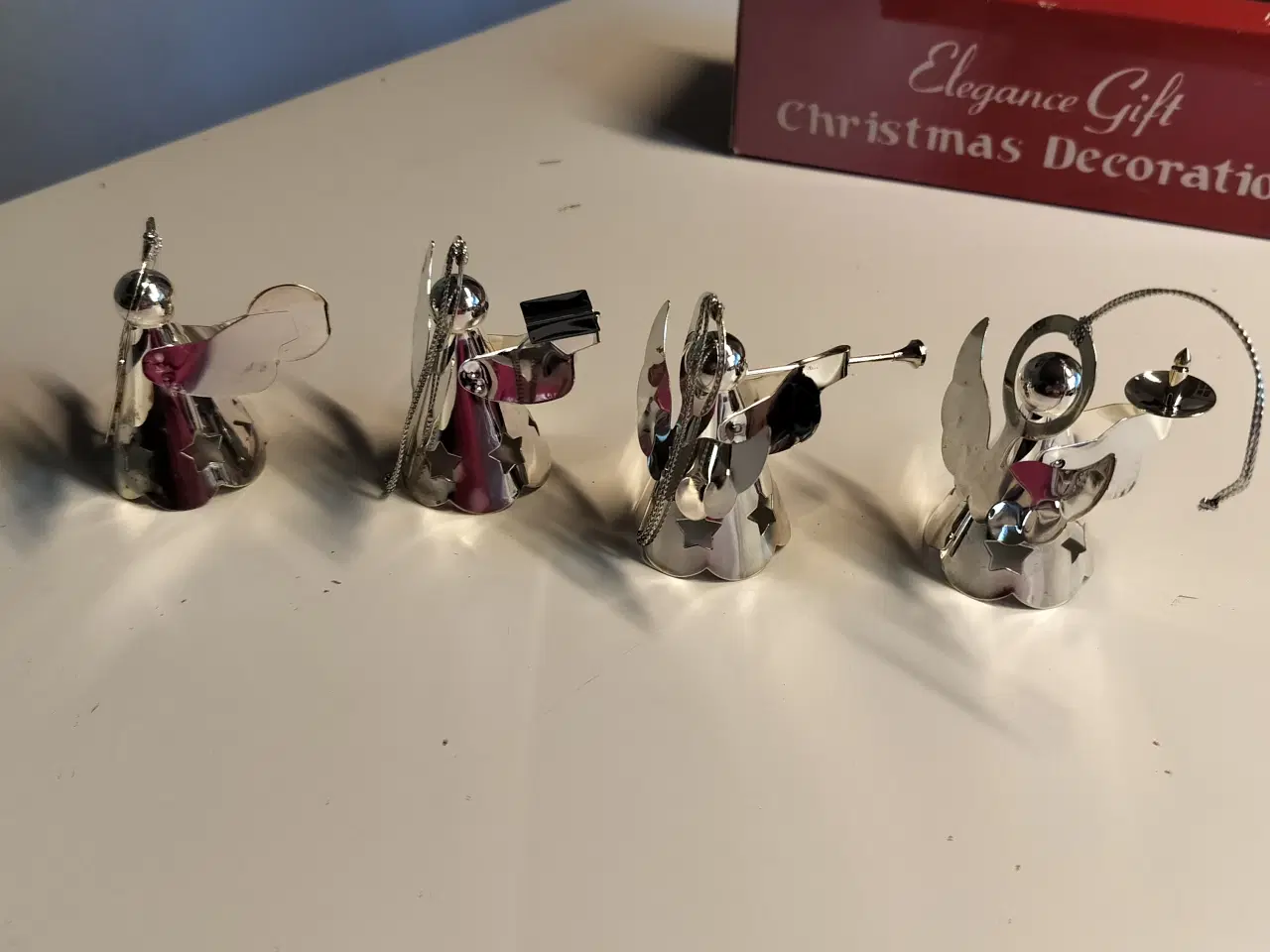 Billede 5 - Gamle juleengle i metal