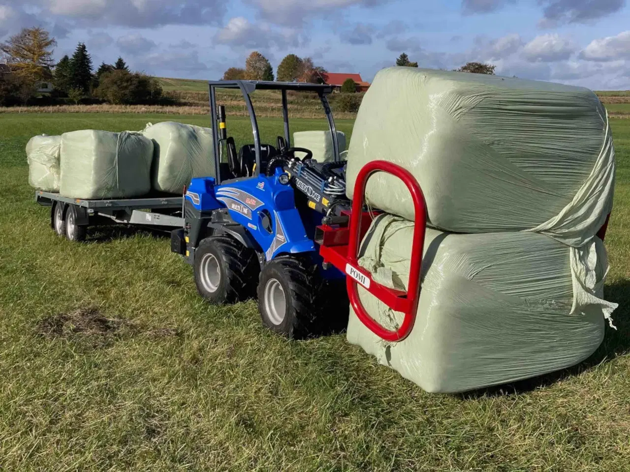 Billede 1 - Økologisk wraphø i lange Minibig (160 cm)