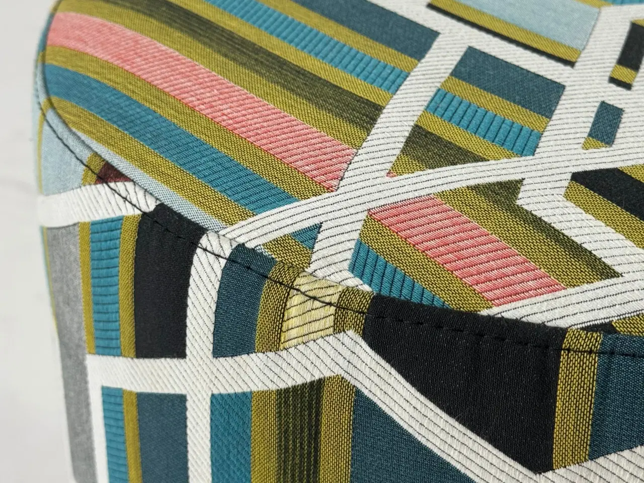 Billede 4 - Puf – Multifarvet Ø40cm