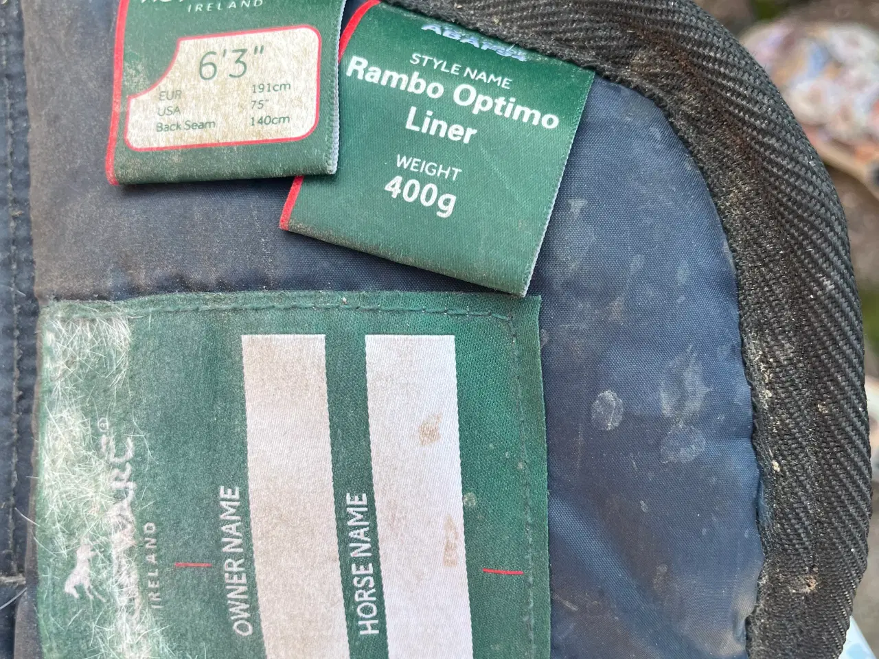 Billede 4 - Rambo hestedækken liner 2 stk