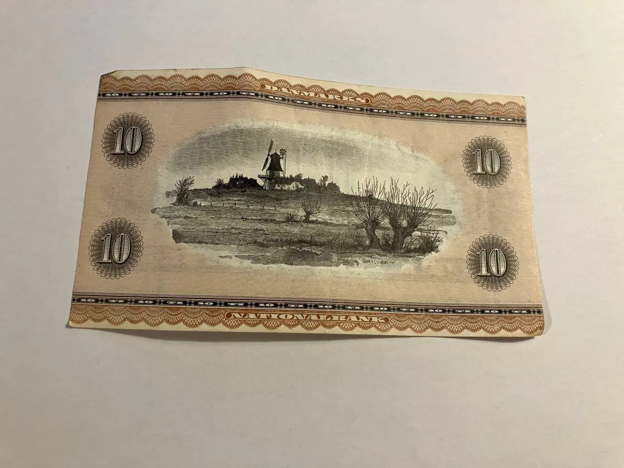 Billede 2 - 10 Kroner 1971 Erstatningsseddel